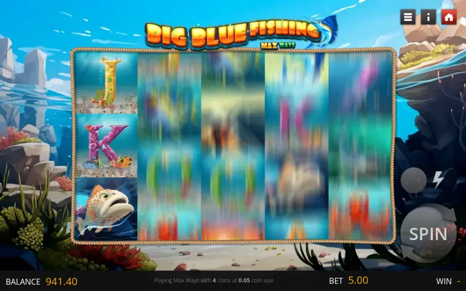 Big Blue Fishing, spin 17