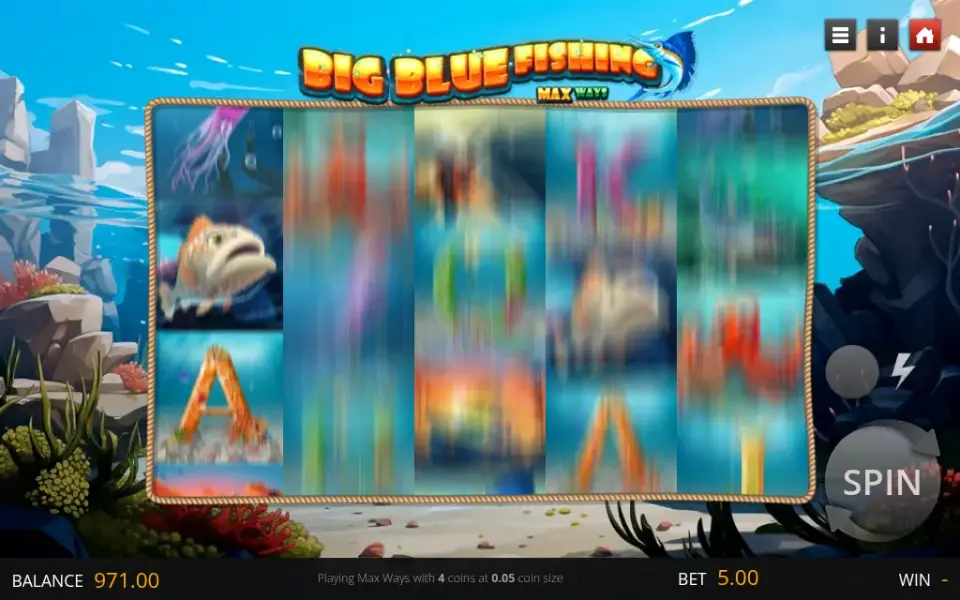 Big Blue Fishing, spin 30