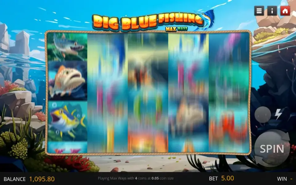 Big Blue Fishing, spin 52