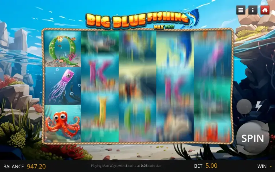 Big Blue Fishing, spin 107