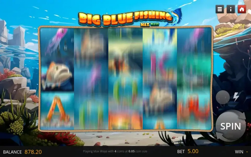 Big Blue Fishing, spin 128