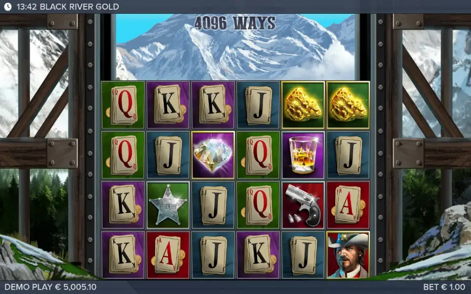 Black River Gold, spin 110