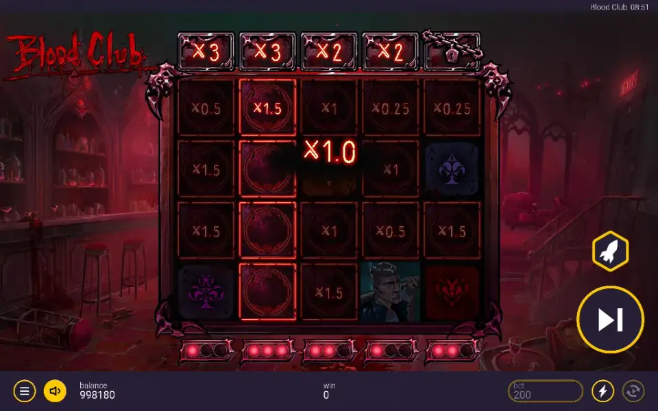 Blood Club, spin 17
