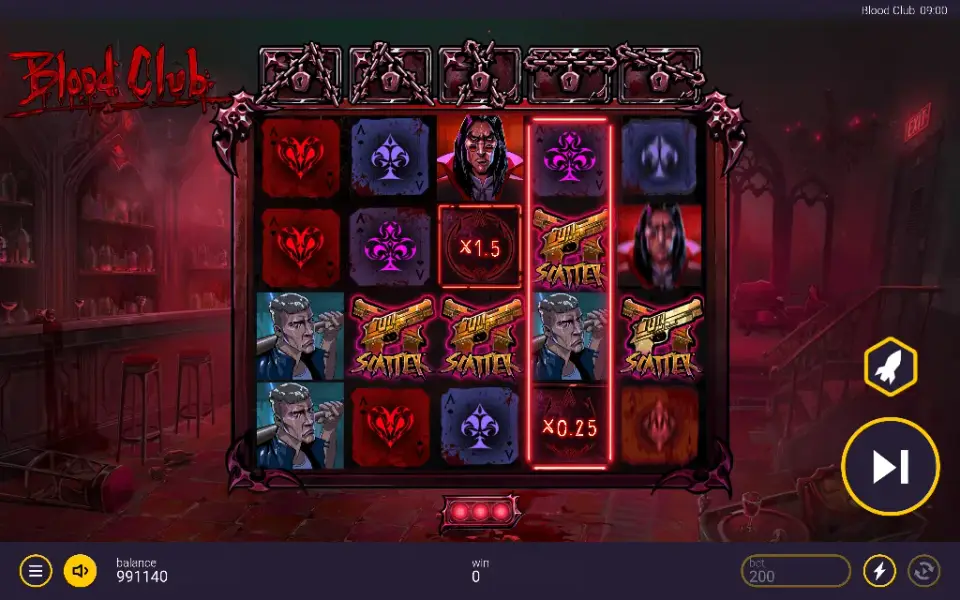 Blood Club, spin 68