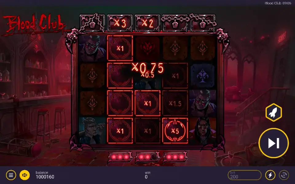Blood Club, spin 89