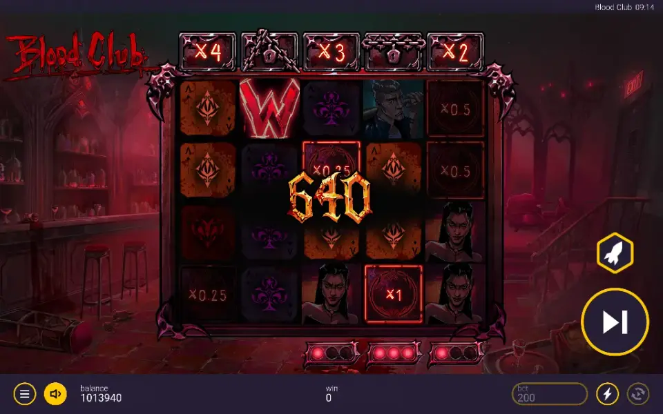Blood Club, spin 121
