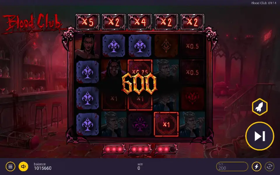Blood Club, spin 122