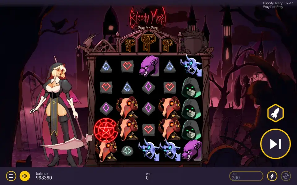 Bloody Mary: Pray For Prey, spin 24