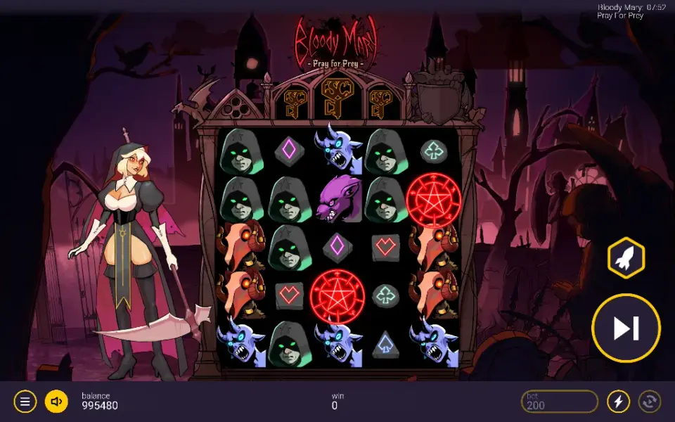 Bloody Mary: Pray For Prey, spin 73