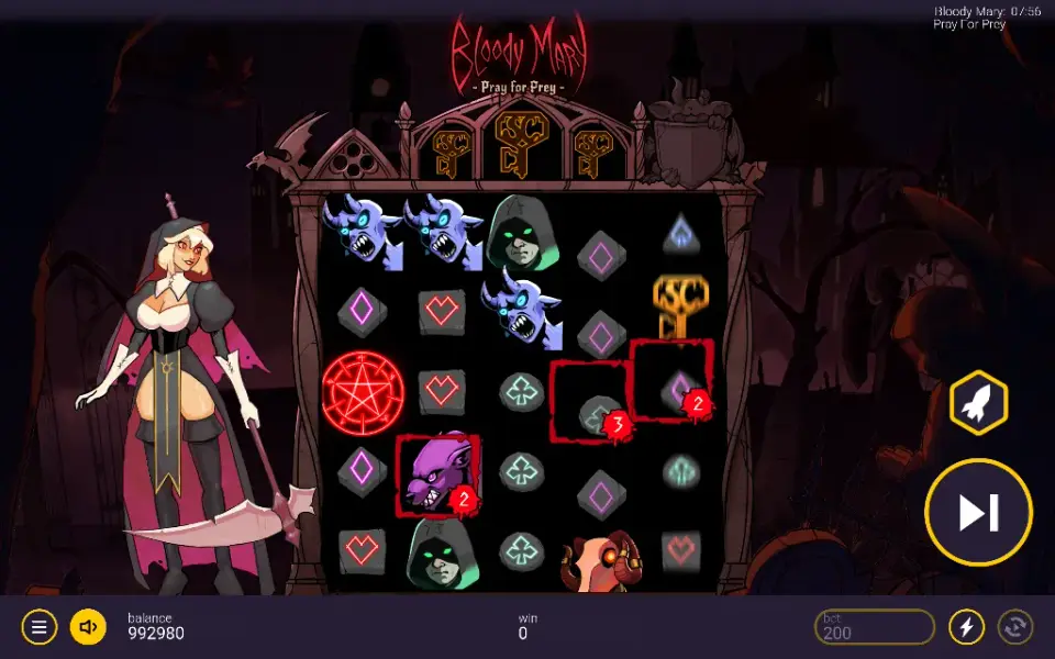 Bloody Mary: Pray For Prey, spin 117