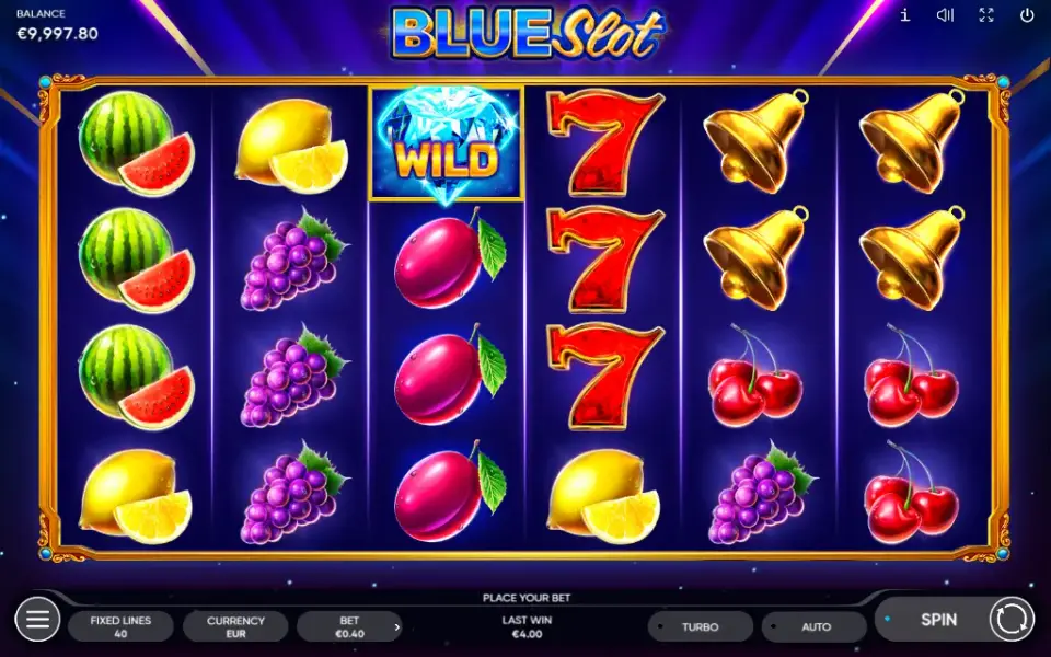Blue Slot, spin 67