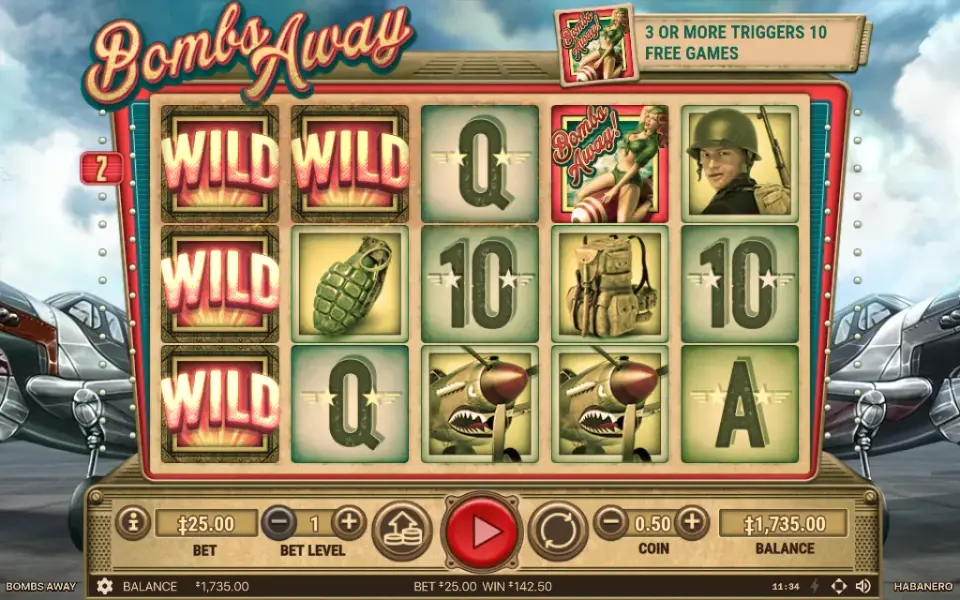 Bombs Away, spin 22