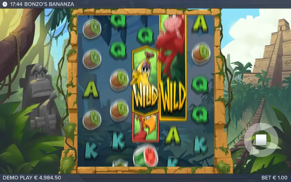 Bonzo's Bananza, spin 65