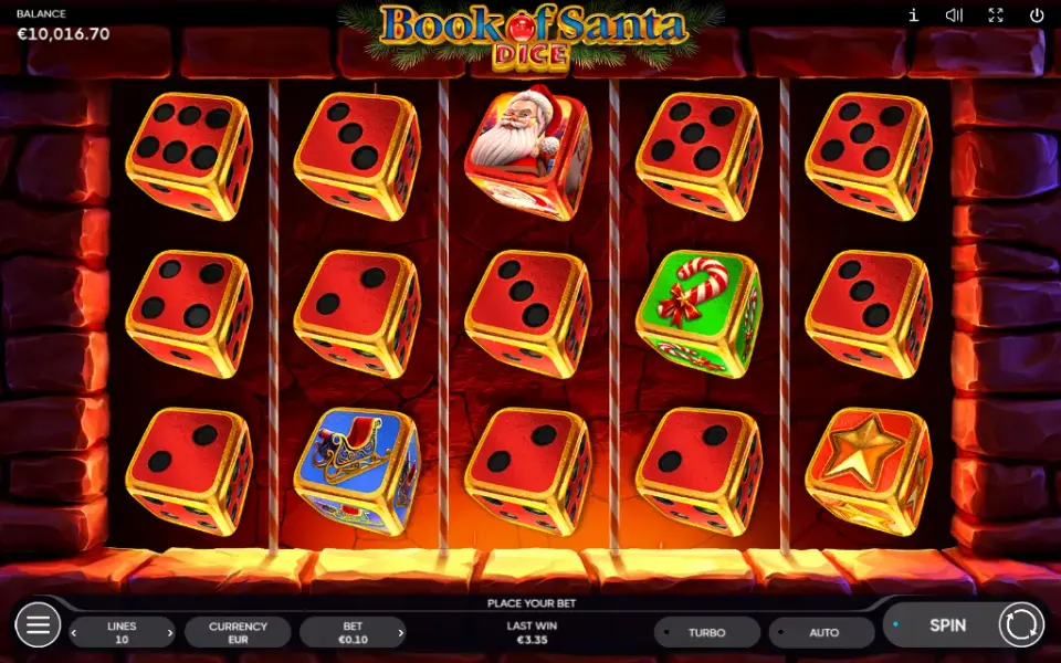 Book of Santa Dice, spin 47