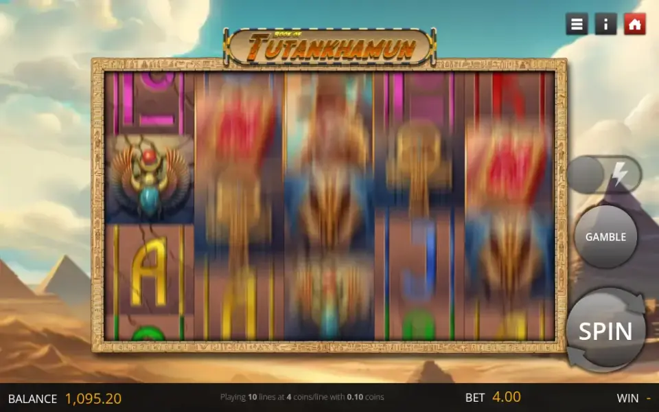 Book of Tutankhamun, spin 85