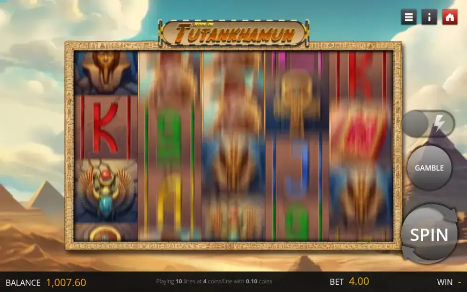 Book of Tutankhamun, spin 134