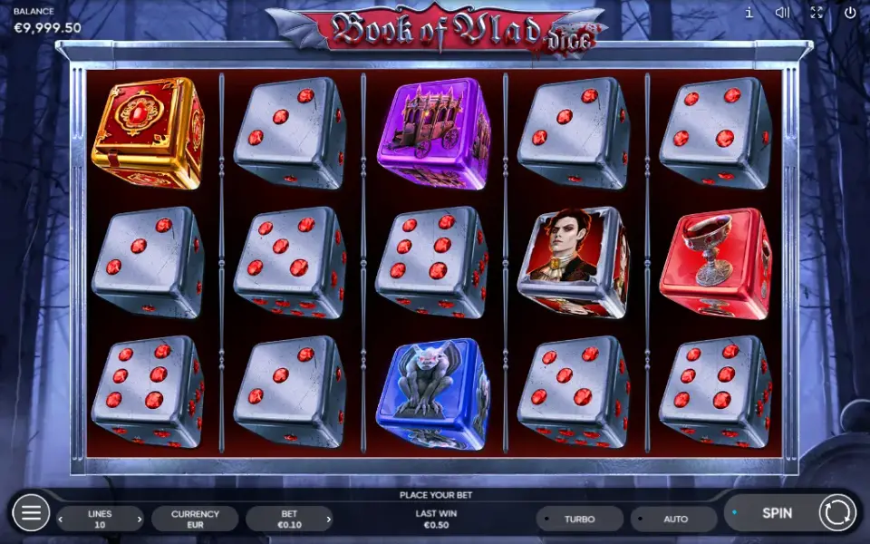 Book of Vlad Dice, spin 10
