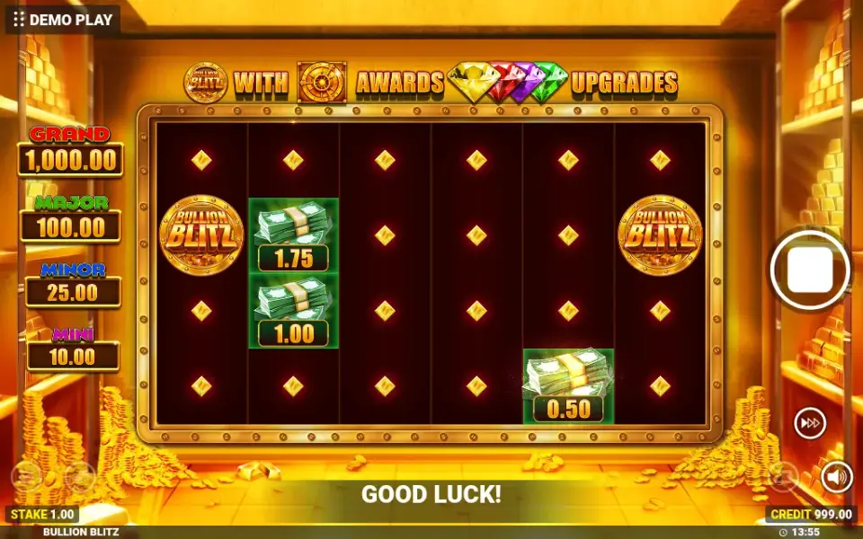 Bullion Blitz, spin 3