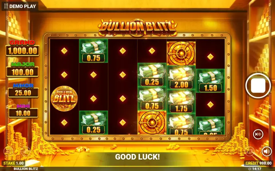 Bullion Blitz, spin 57