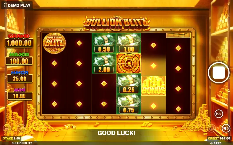 Bullion Blitz, spin 80