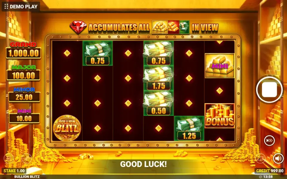 Bullion Blitz, spin 7