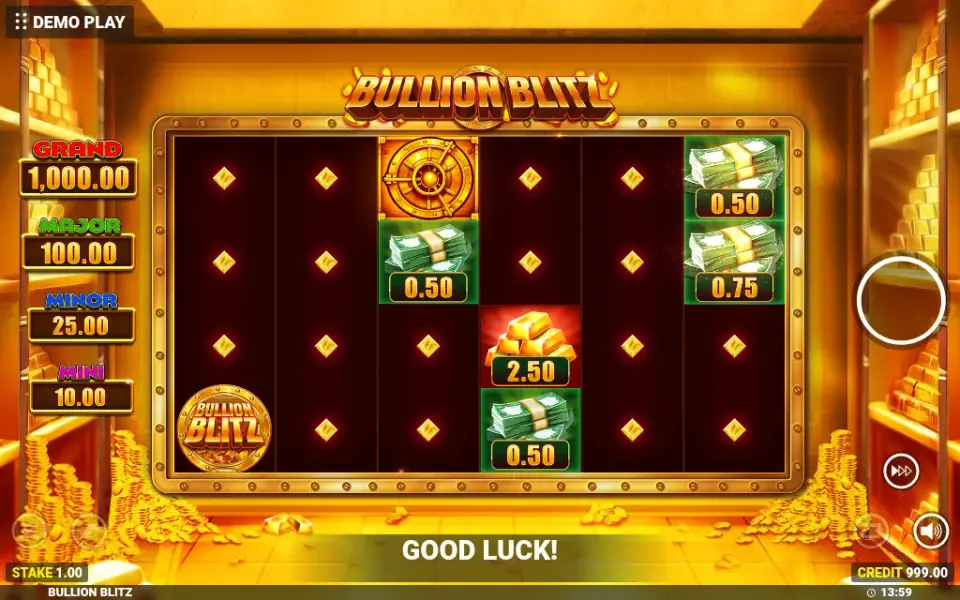 Bullion Blitz, spin 11