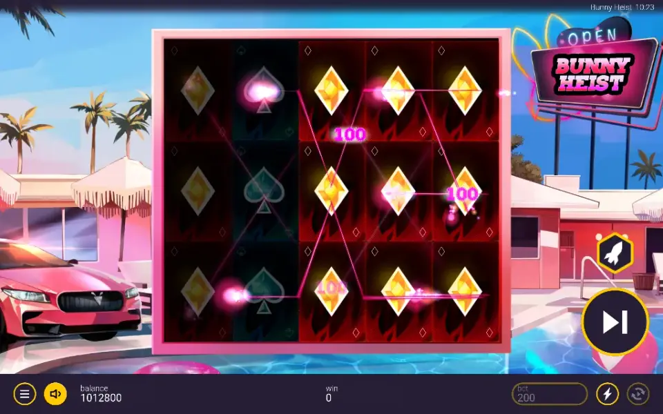 Bunny Heist, spin 40