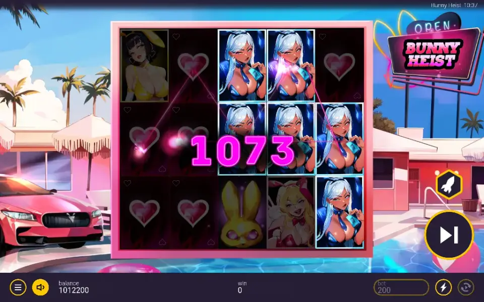 Bunny Heist, spin 128