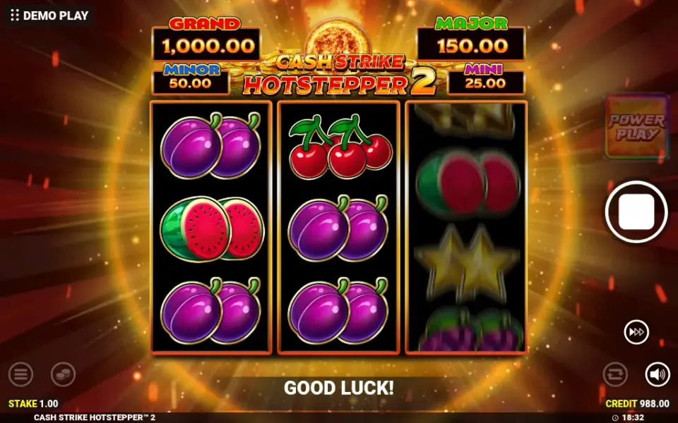 Cash Strike Hotstepper 2, spin 78