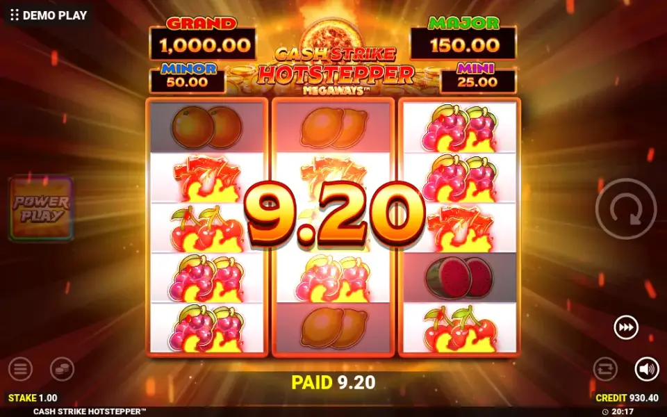 Cash Strike Hotstepper Megaways, spin 130