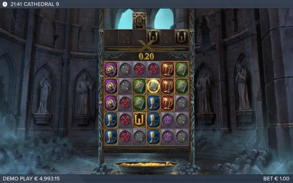 Cathedral 9, spin 17