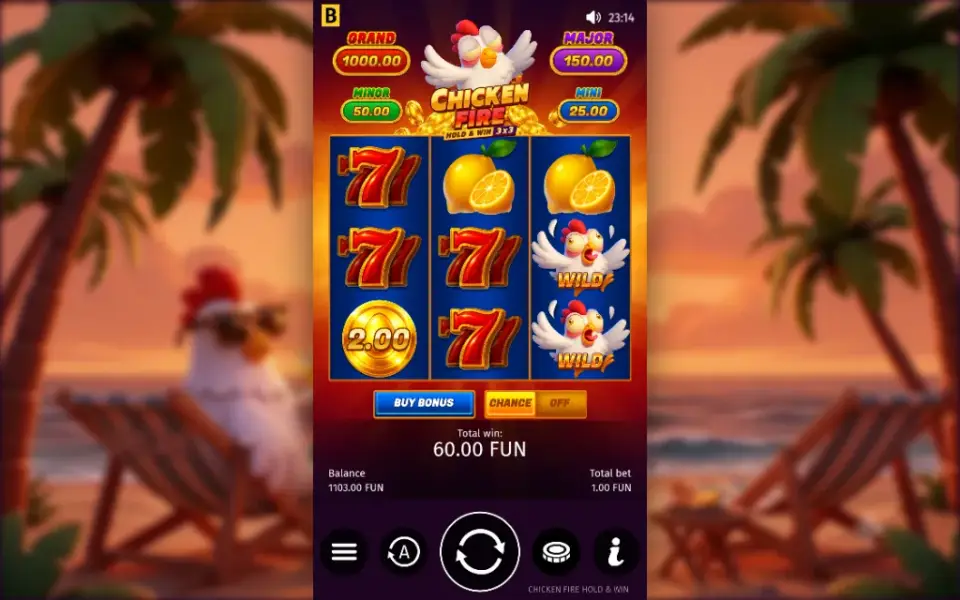 Chicken Fire, spin 47