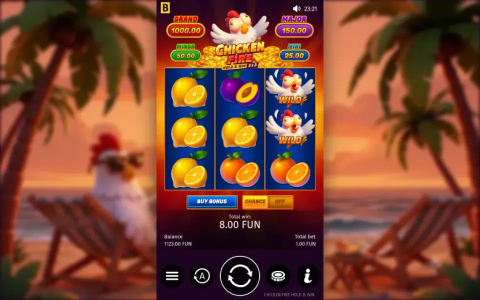 Chicken Fire, spin 106