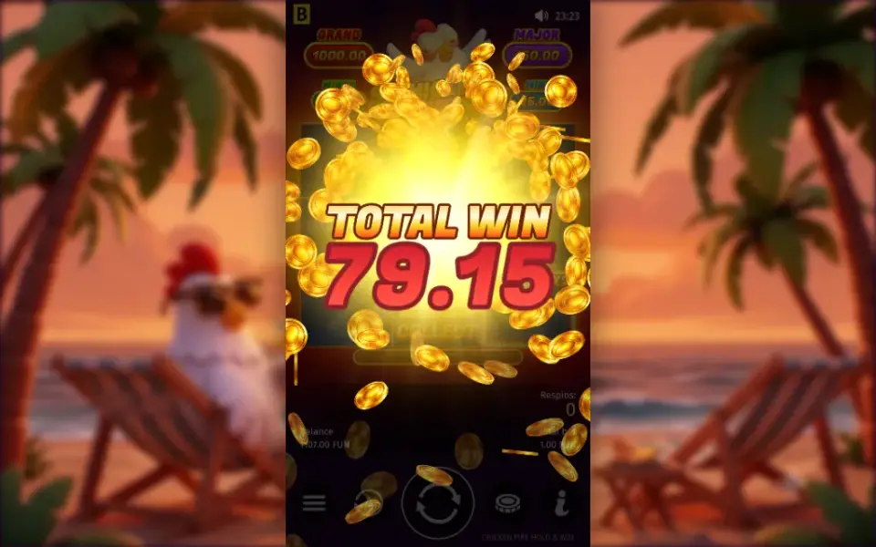 Chicken Fire, spin 122